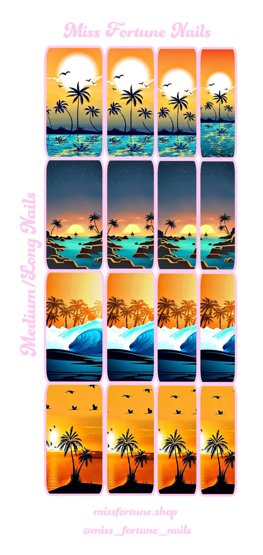 Summer Sunsets 2 Decals ♡