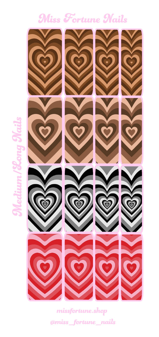 Powerpuff Hearts 1 Decals ♡